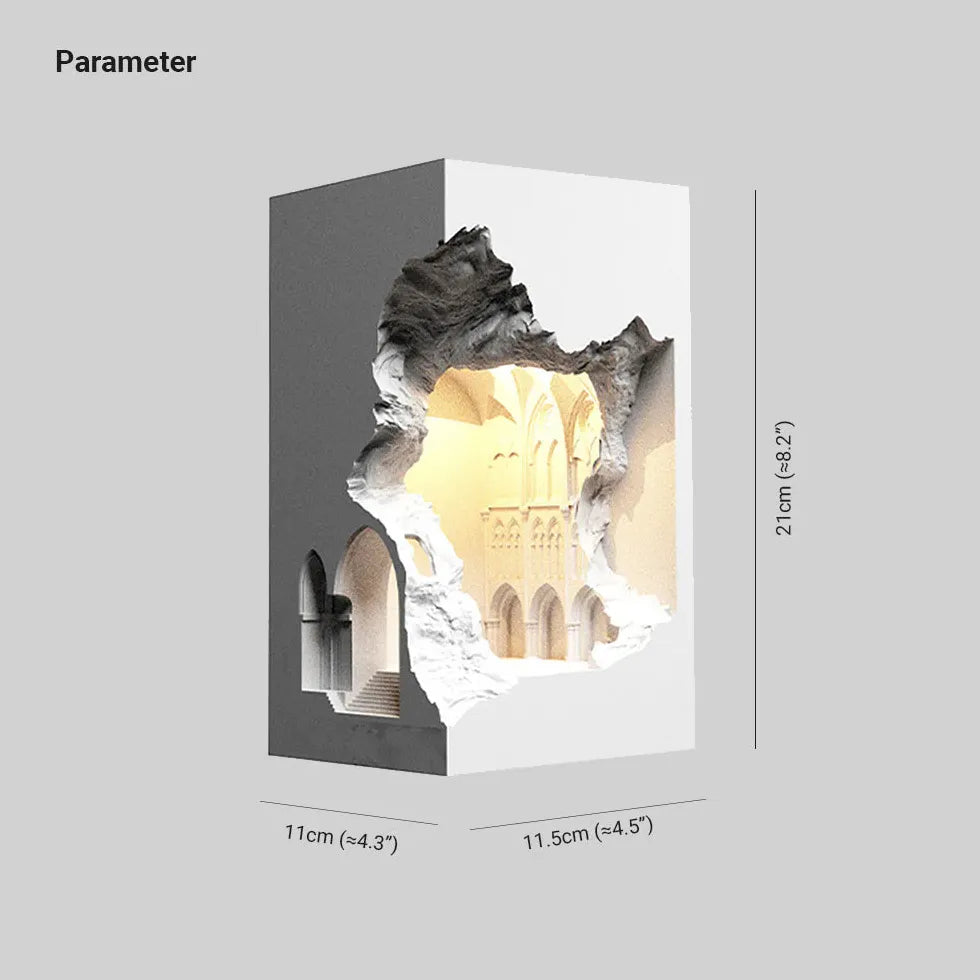 Design Wandleuchte innen modernes und schlichtes rundes Design - Clowas.de