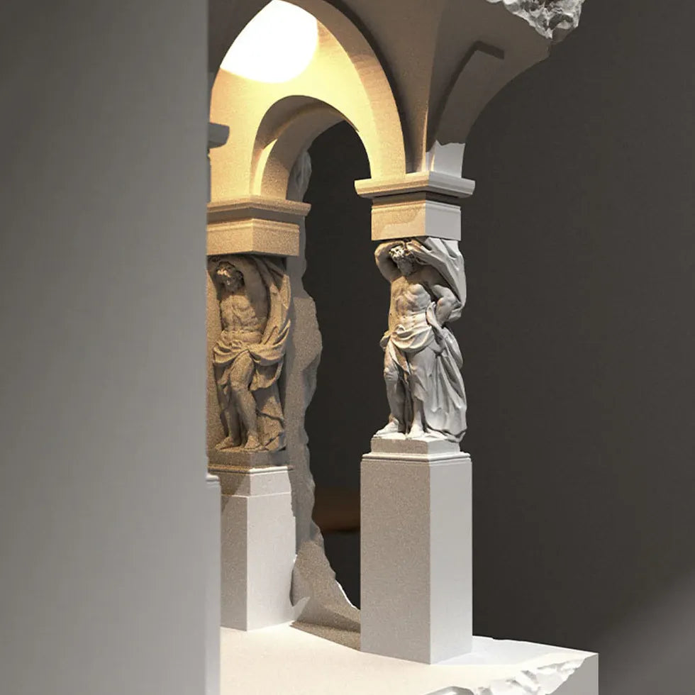 Design Wandleuchte innen modernes und schlichtes rundes Design - Clowas.de