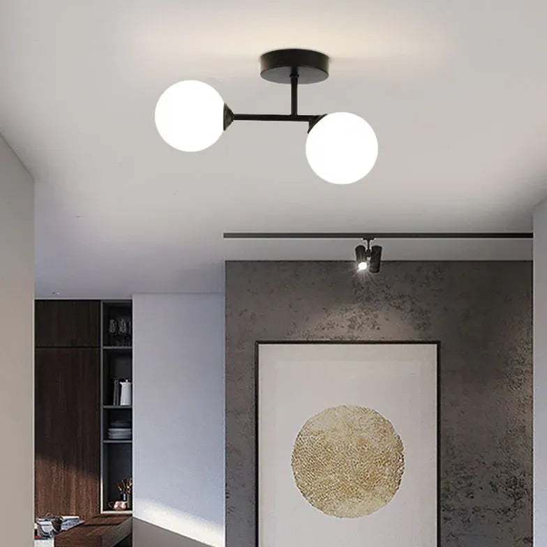 Flur LED Deckenleuchte im modernen nordischen Design - Clowas.de