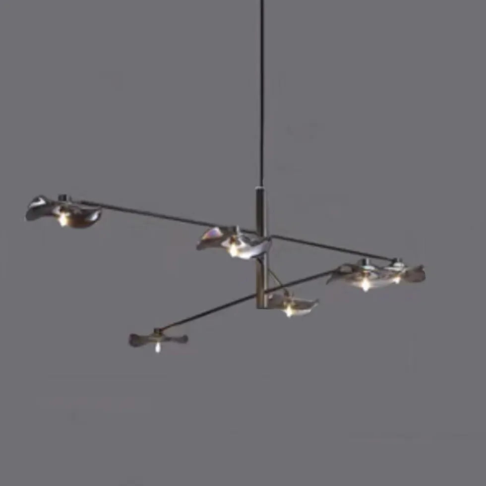 Edelstahl Pendelleuchte mit schlichtem handgefertigtem Glas - Clowas.de