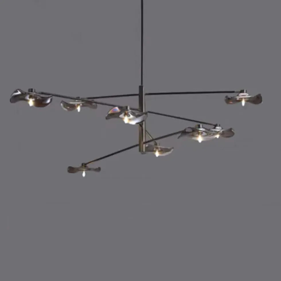 Edelstahl Pendelleuchte mit schlichtem handgefertigtem Glas - Clowas.de