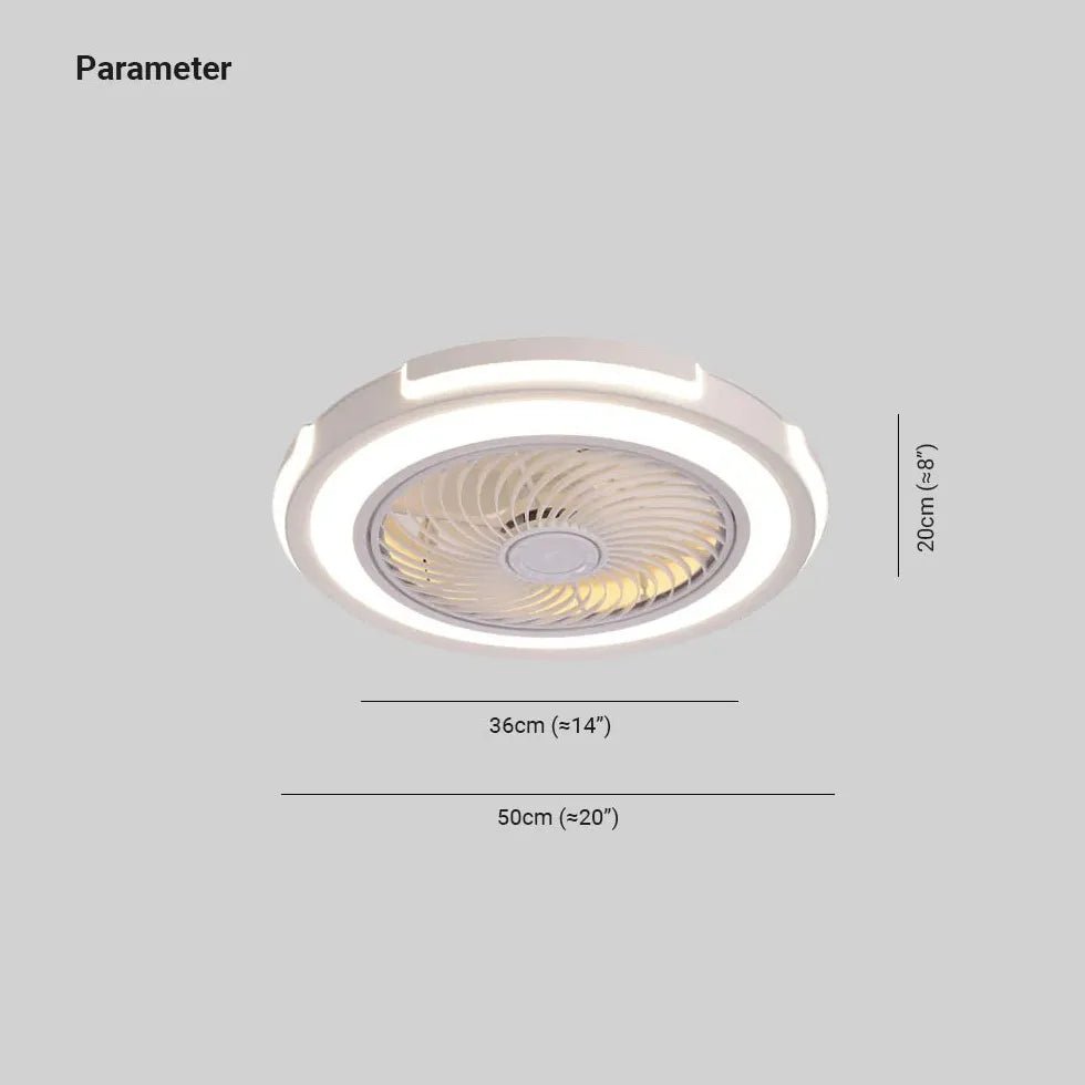 Ringförmige LED White Kitchen Lüfterlicht Licht