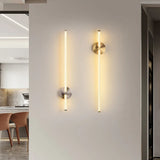 Wandleuchte Messing Modern mit LED und schlichtem Design