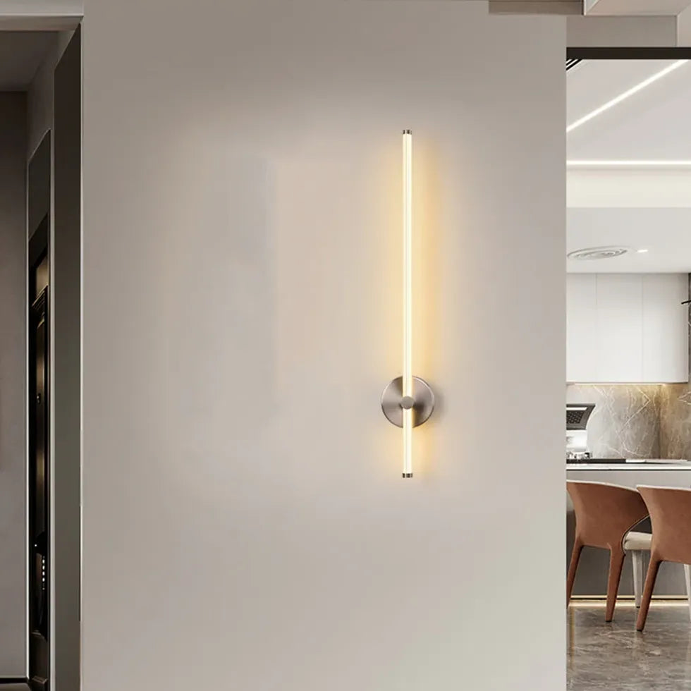 Wandleuchte Messing Modern mit LED und schlichtem Design