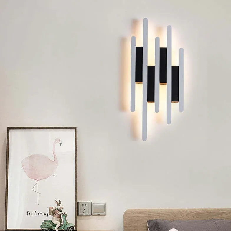 Linear Geometric Design Living Room Wall Light