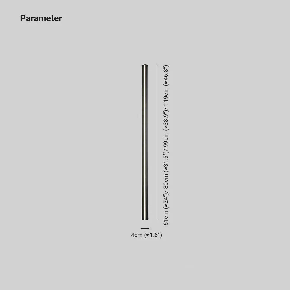 Dimmbare LED -Wandleuchten schwarzer Innenräume