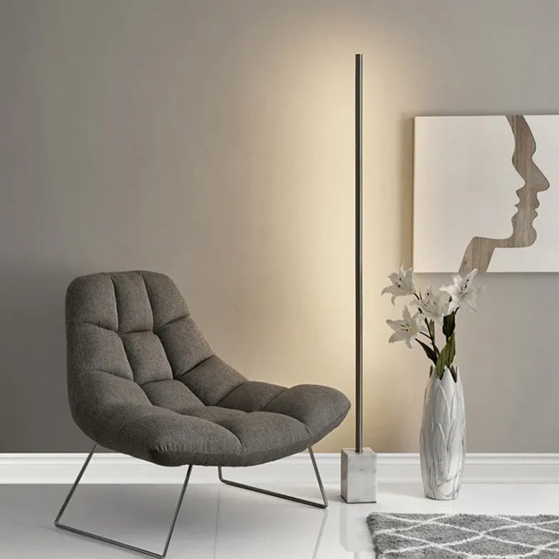 Linear LED Living Room Corner Floor Lamp