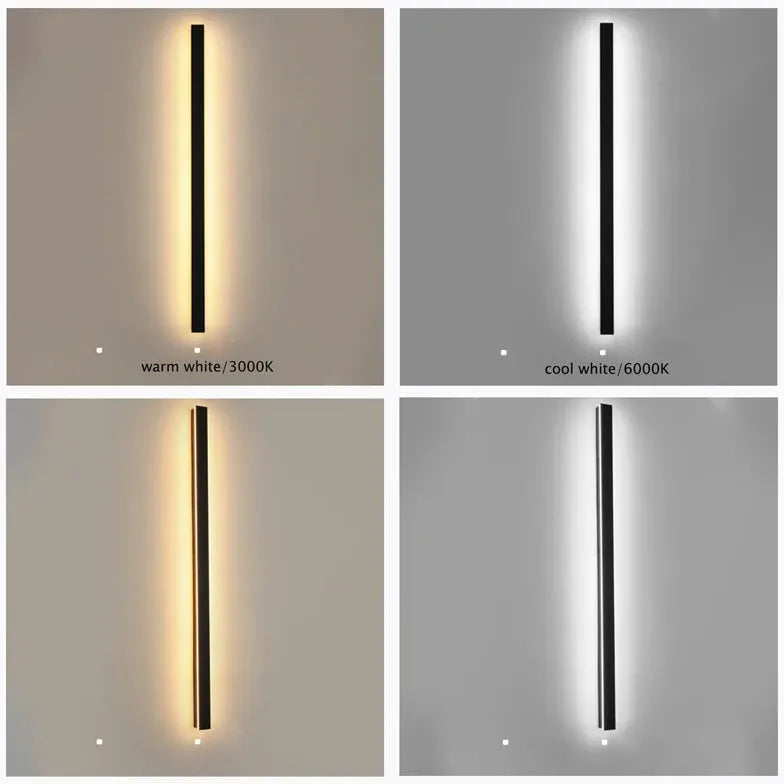 Linear Edge Led Outdoor Wall Light