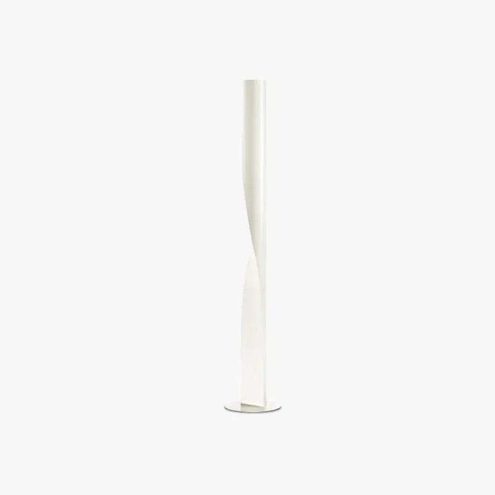 Two-Tone Streamlined Cylindrical Floor Lamp