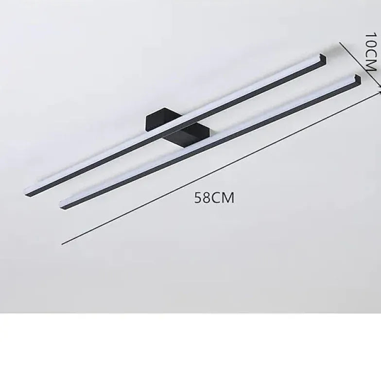 Dual-Rod Linear LED Corridor Ceiling Light