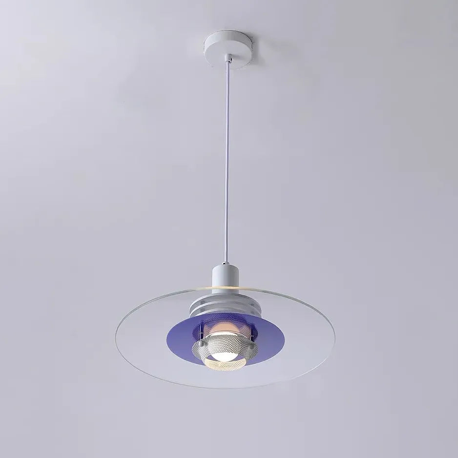 Einzelne Pendelleuchte moderne Glas transparent Design - Clowas.de