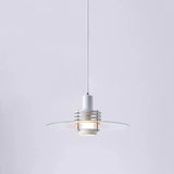 Einzelne Pendelleuchte moderne Glas transparent Design - Clowas.de