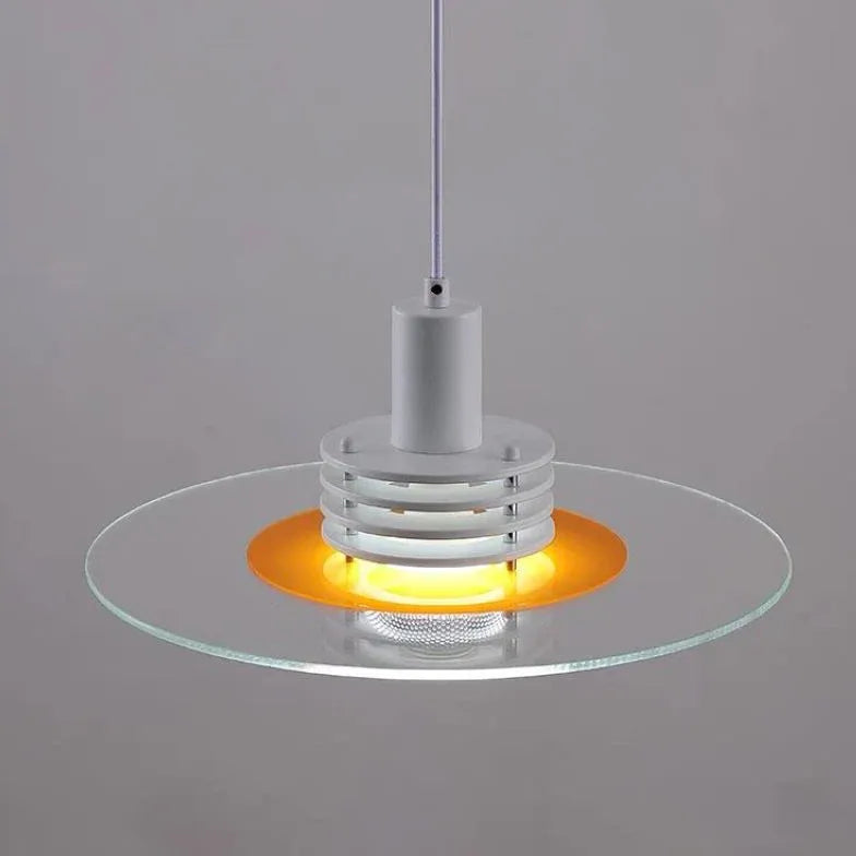 Einzelne Pendelleuchte moderne Glas transparent Design - Clowas.de