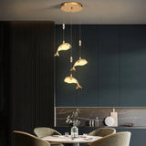 Pendelleuchte Gold Kristall modernes elegantes Wohnambiente - Clowas.de
