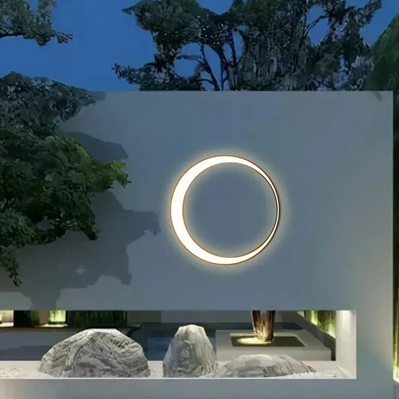 LED Ringleuchten im modernen minimalistischen Design