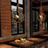 Net-Style Rope Single-Bulb Industrial Pendant Light