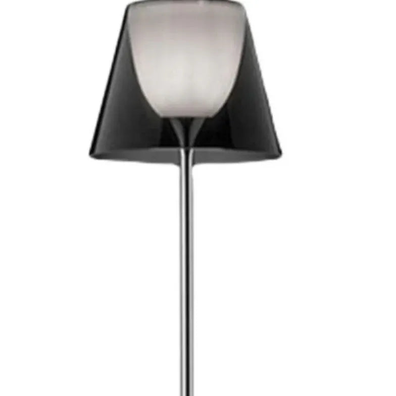 Cone Aluminum Semi-Transparent Modern Floor Lamp