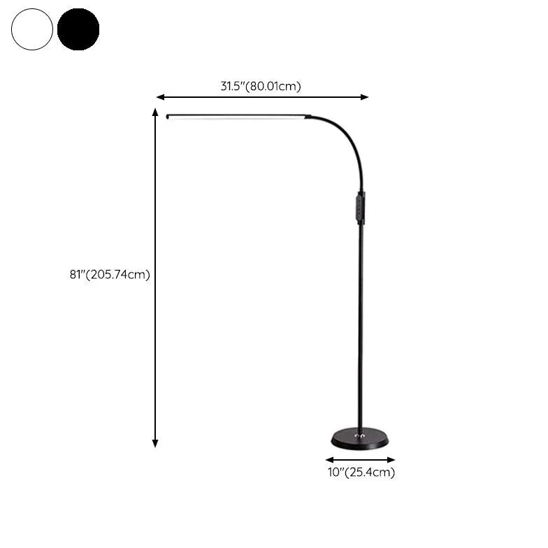 Langstreifen bogenförmiger LED-LED-Stehlampe