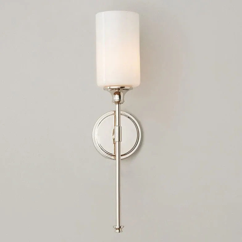 Single Arm Glass Bathroom Wall Lights