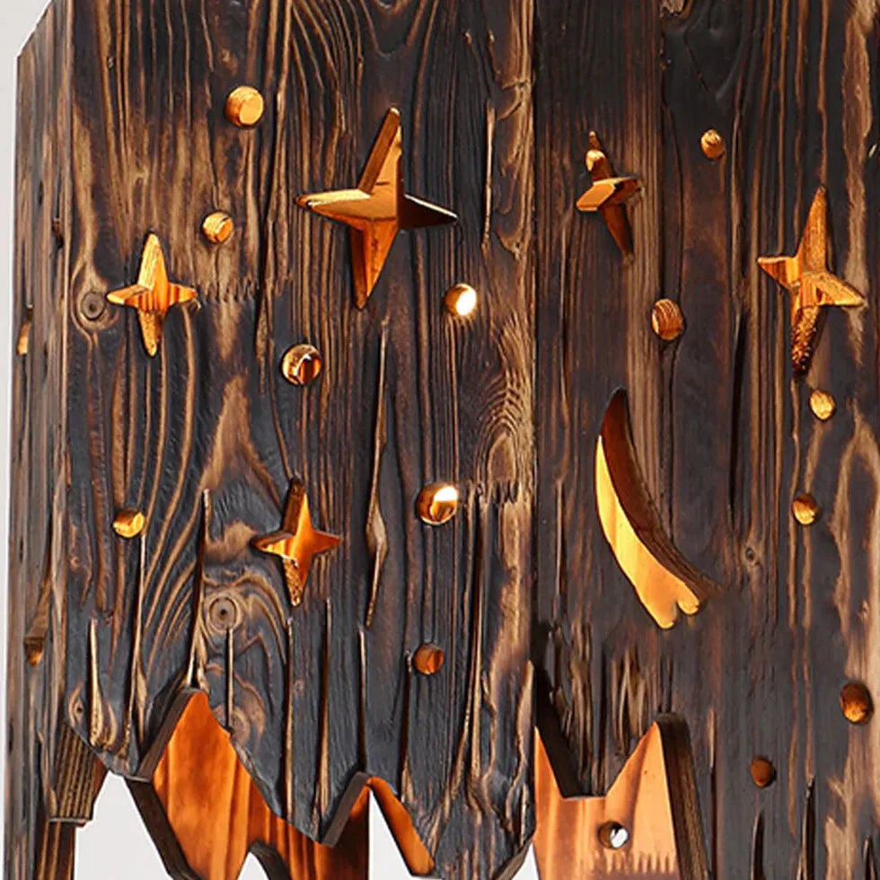 Esstisch Hängelampe Holz im Vintage-Industrie-Stil - Clowas.de