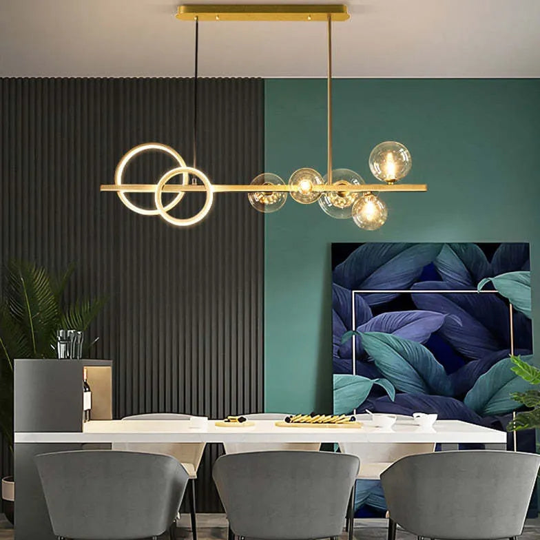 esstisch pendelleuchte glas moderne skandinavische eleganz minimalistisch - Clowas.de