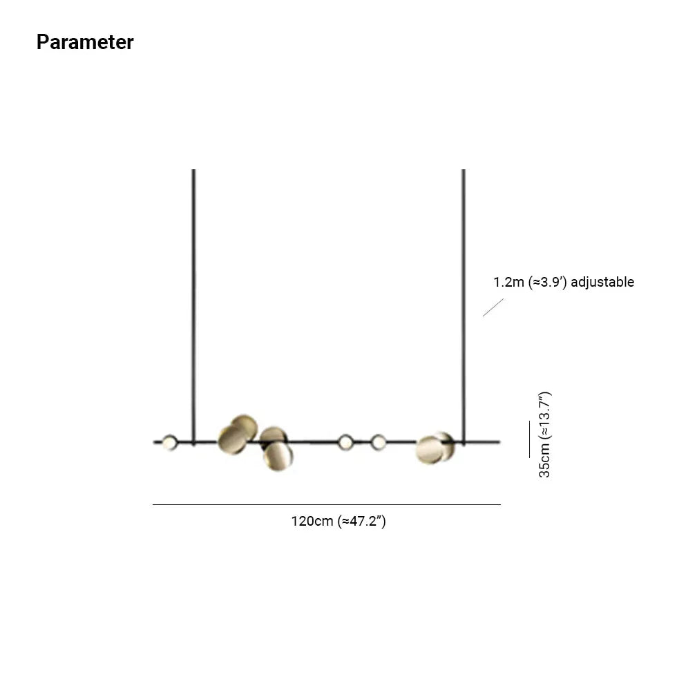 Esstischlampe Pendelleuchte in modernem Schwarz-Gold Design - Clowas.de