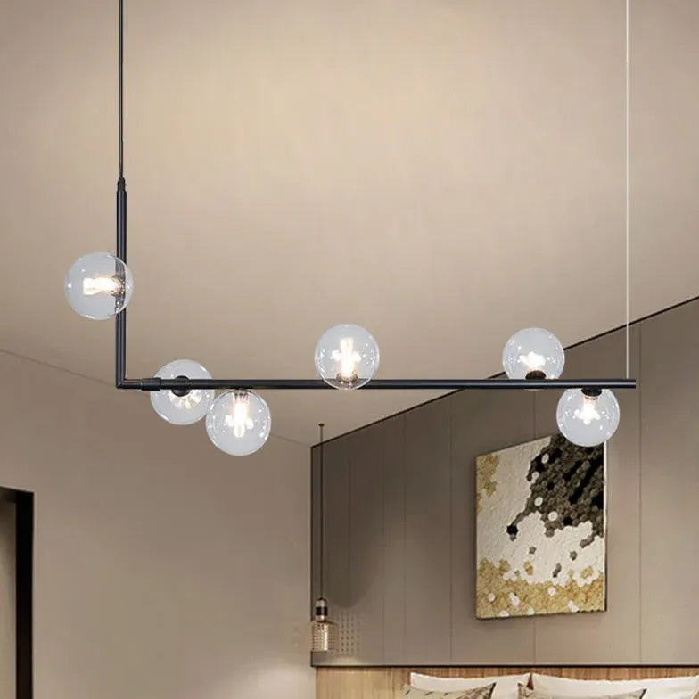 Esszimmer Pendelleuchte Glas modern und nordisch - Clowas.de