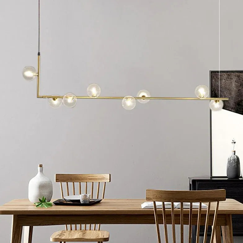Esszimmer Pendelleuchte Glas modern und nordisch - Clowas.de