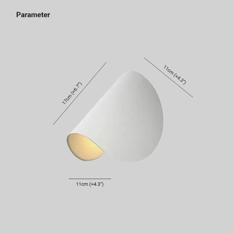 Semicircular Nordic Modern Reading Light