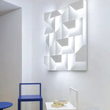 Geometric Panel White Led Modern Wall Lights