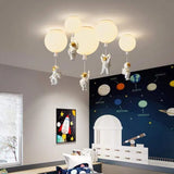 Astronaut Cartoon Design Schlafzimmer Deckenleuchte