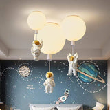 Astronaut Cartoon Design Schlafzimmer Deckenleuchte