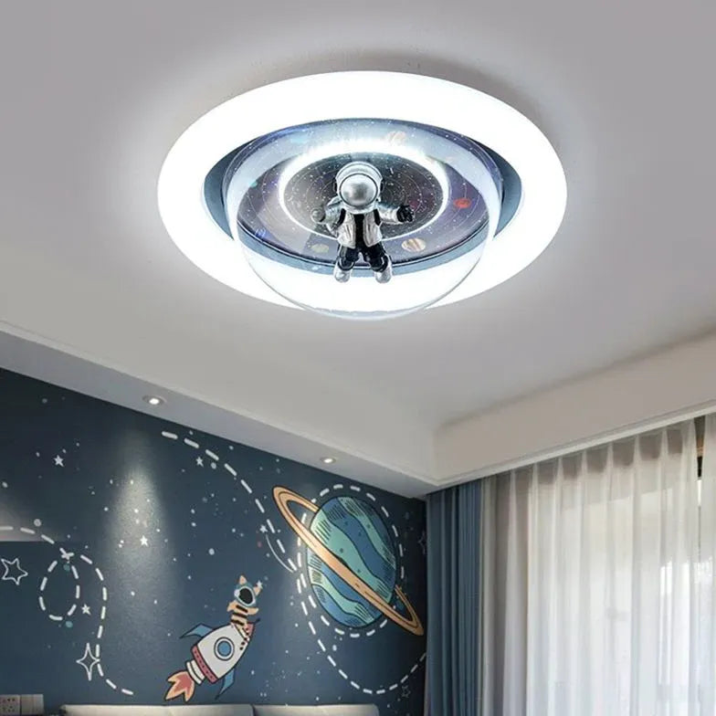 Space Theme Bedroom Flush Ceiling Lights