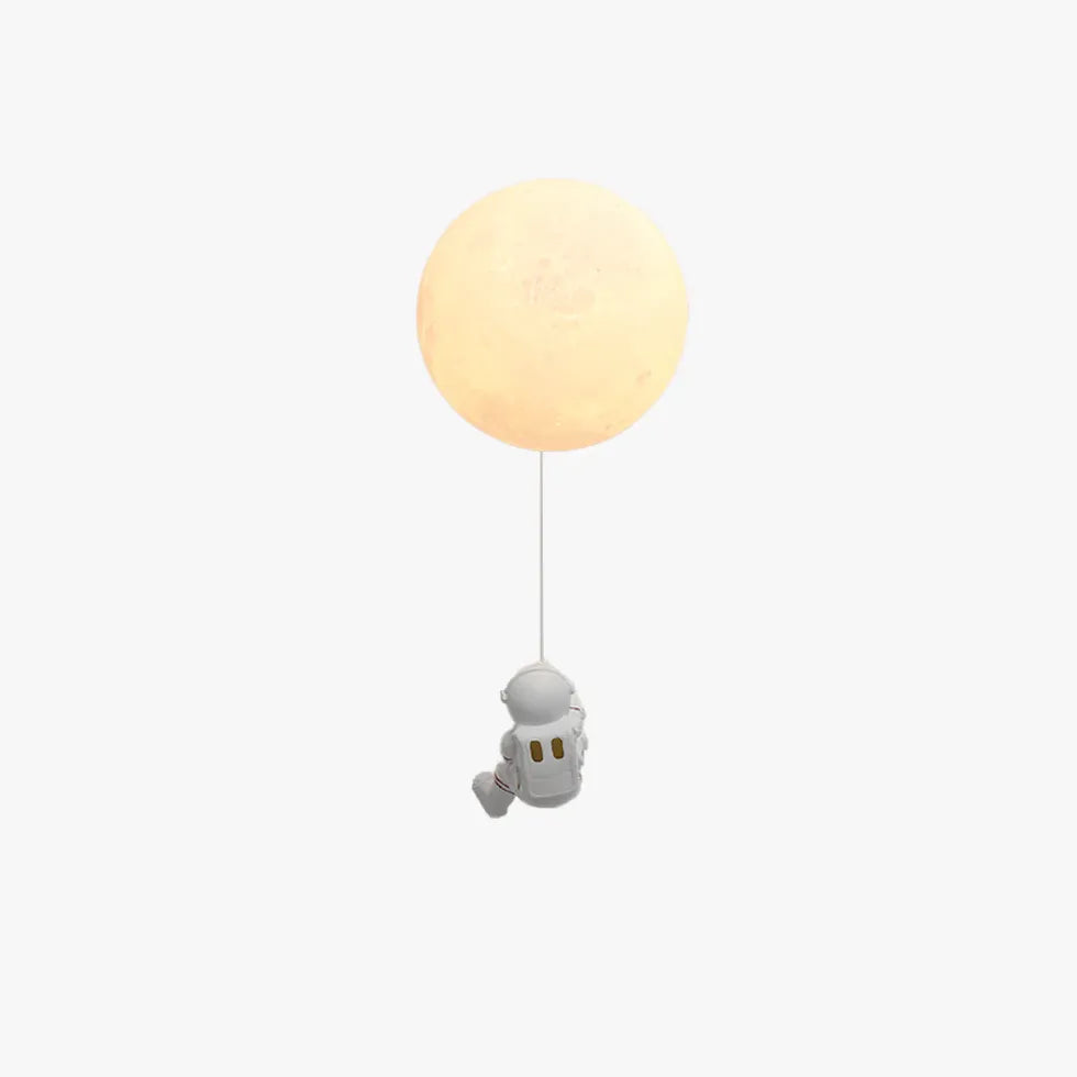 Astronaut Moon Modern Wall Lights