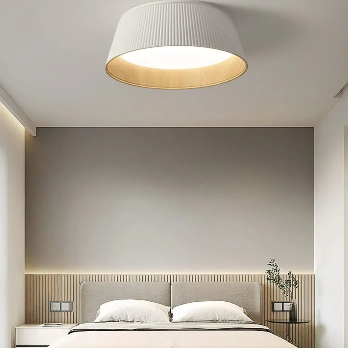 flache led deckenleuchte dimmbar nordic modern - Clowas.de