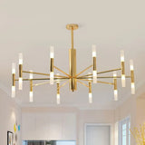 Kronleuchter aus Metall Nordisch Modern Gold - Clowas.de
