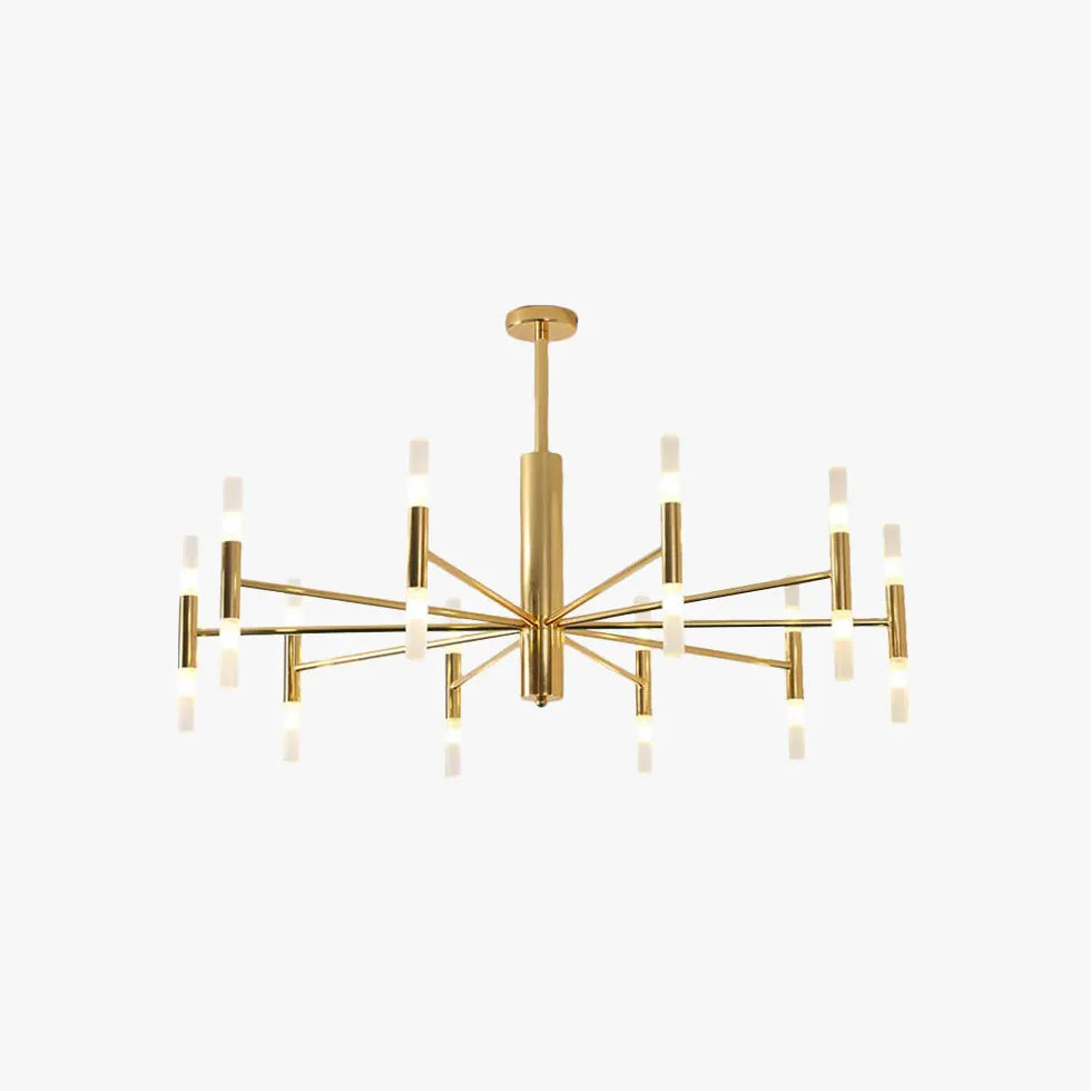 Kronleuchter aus Metall Nordisch Modern Gold - Clowas.de