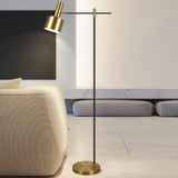 Goldfaltungsverstellbare minimalistische moderne Stehlampe