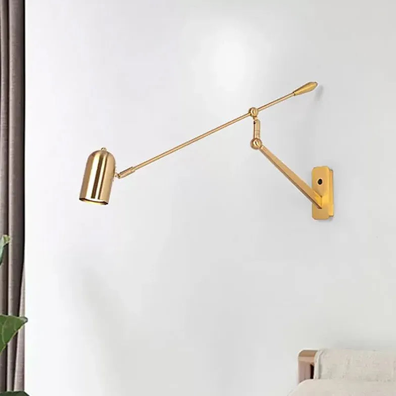 Gold Adjustable Reading Vintage Spotlight