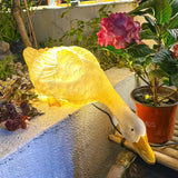 garten dekoleuchte Entzückende Enten Bodenlampe für den Garten - Clowas.de