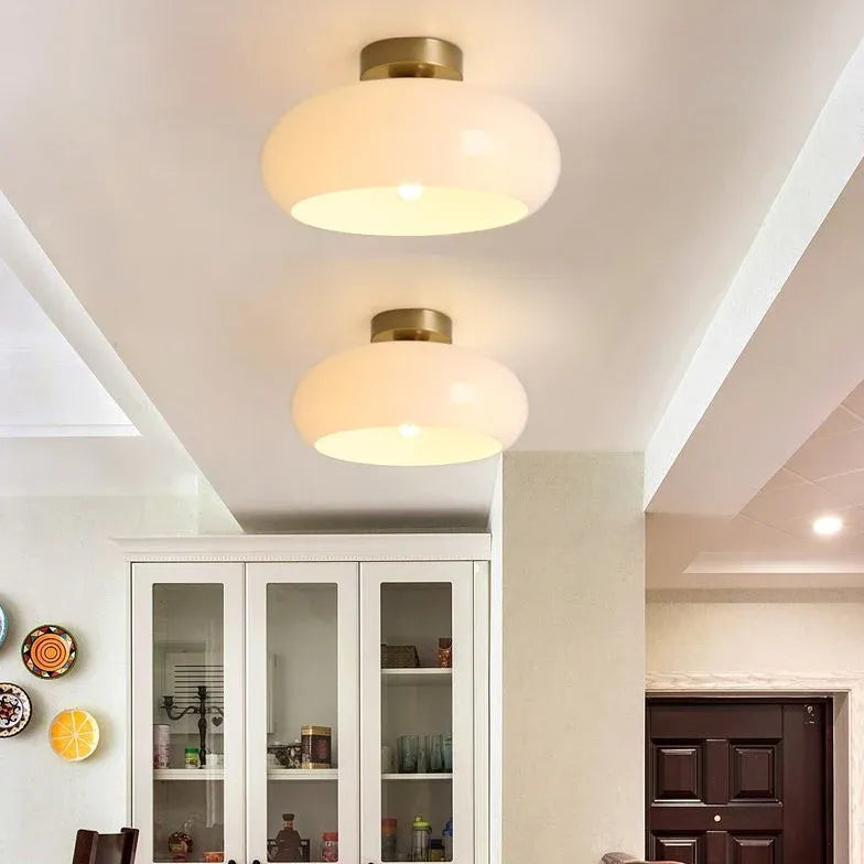 Gelbe Deckenleuchte Bauhaus LED kreative Flurleuchte - Clowas.de