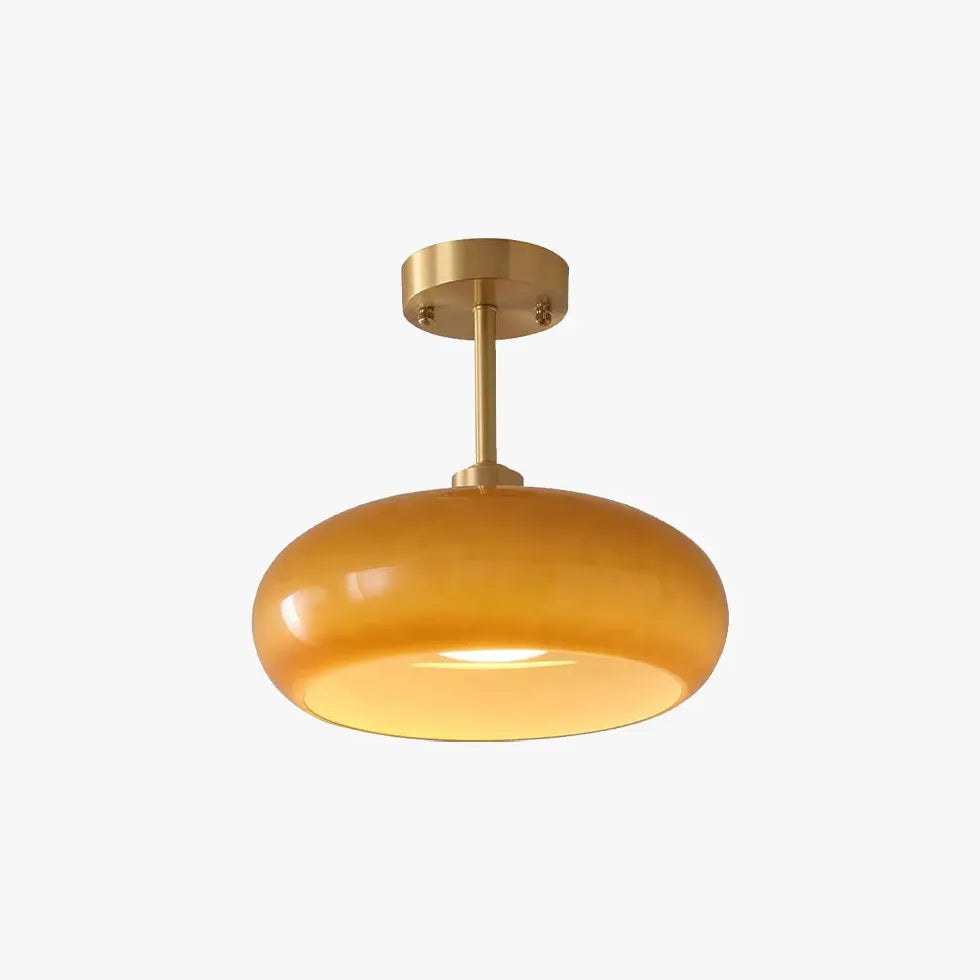 Gelbe Deckenleuchte Bauhaus LED kreative Flurleuchte - Clowas.de
