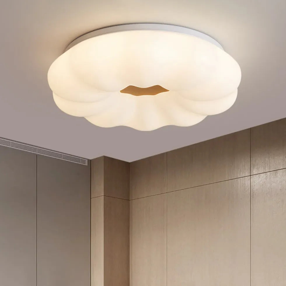 Geschwungene Deckenleuchte Skandinavisch Wolken Design Augenfreundlich - Clowas.de