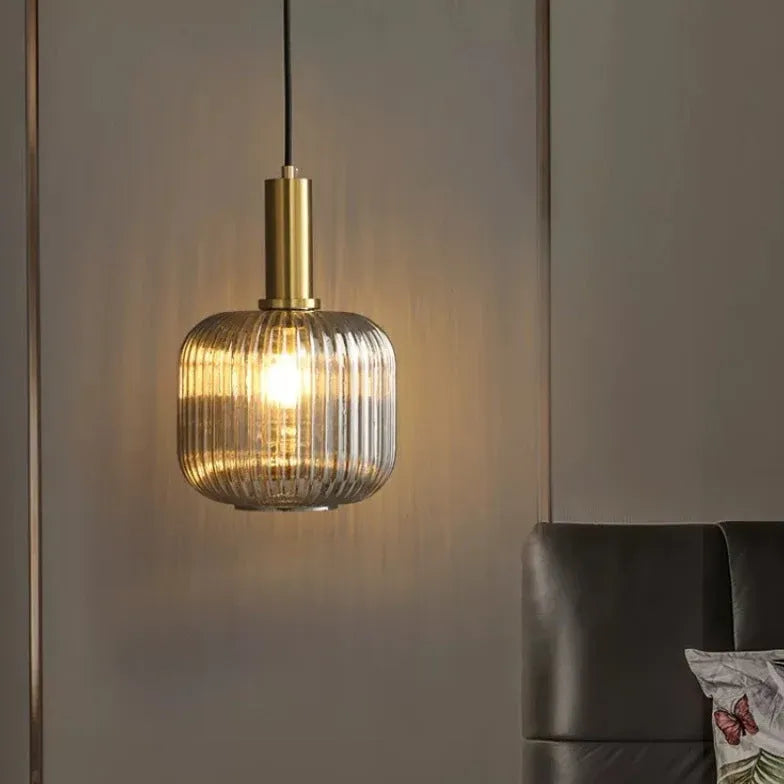 Glas Pendelleuchte grün modern minimalistisch Design - Clowas.de