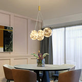 Glas Pendelleuchte mehrflammig modern schlicht nordisch Design - Clowas.de