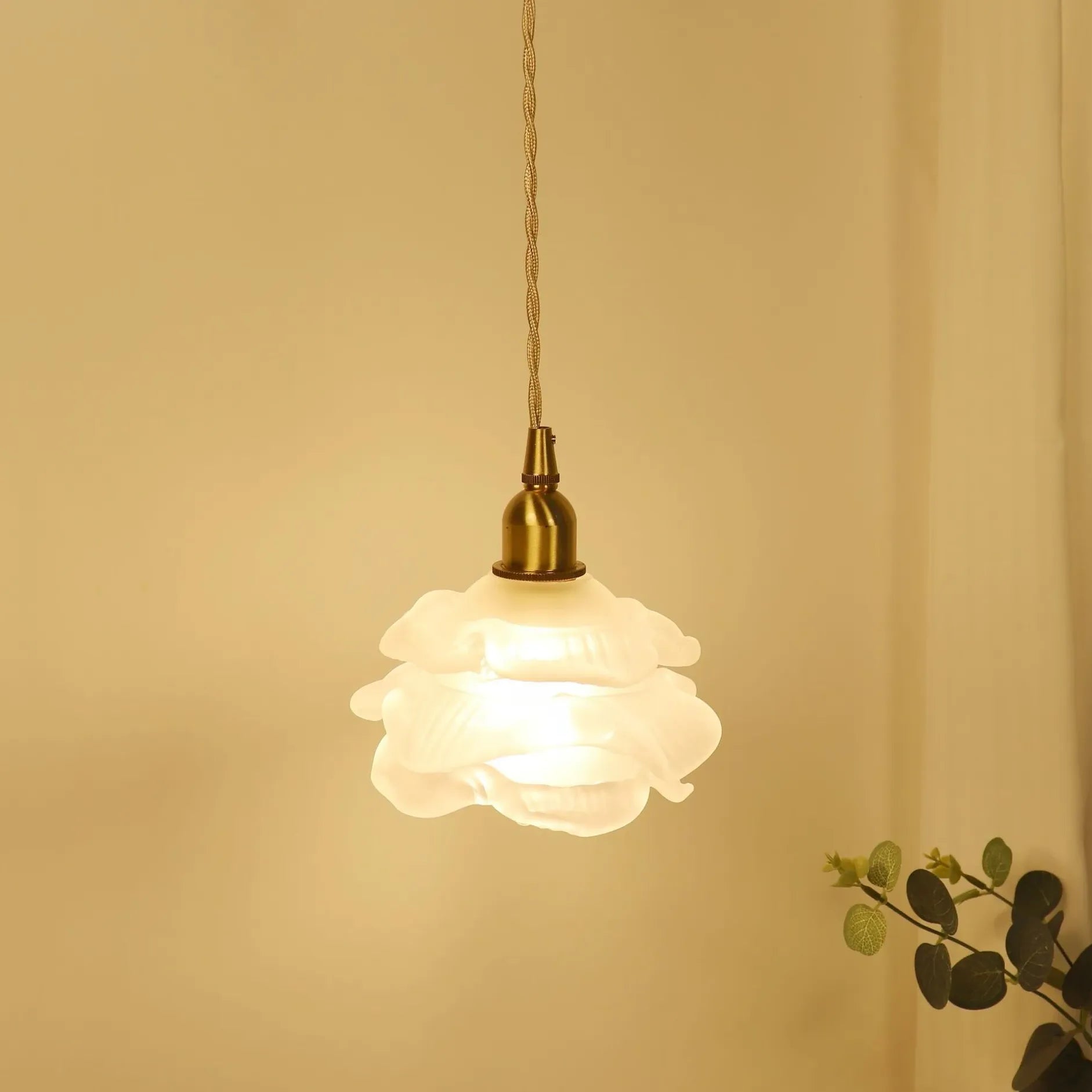 Glas Pendelleuchte Modern Leichtluxuriös und Minimalistisch Design - Clowas.de