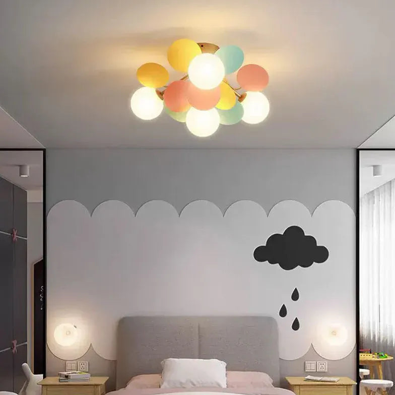 Globus Deckenleuchte LED für nordische Kinderzimmer - Clowas.de