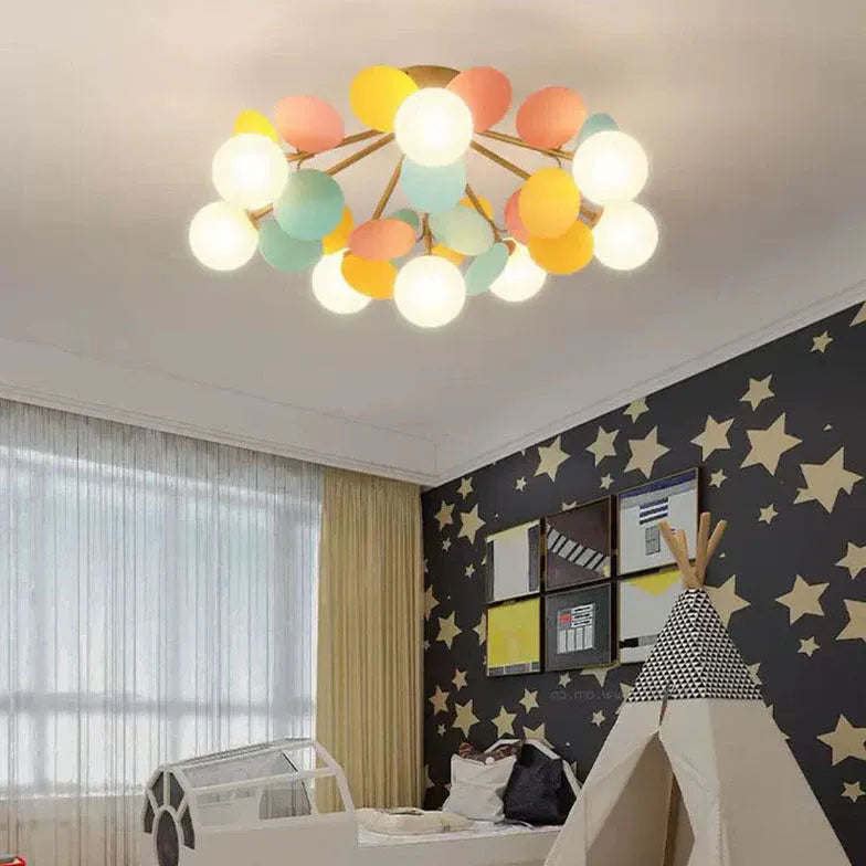 Globus Deckenleuchte LED für nordische Kinderzimmer - Clowas.de