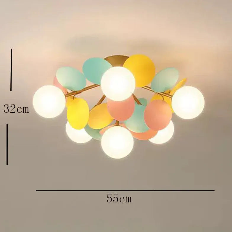 Globus Deckenleuchte LED für nordische Kinderzimmer - Clowas.de