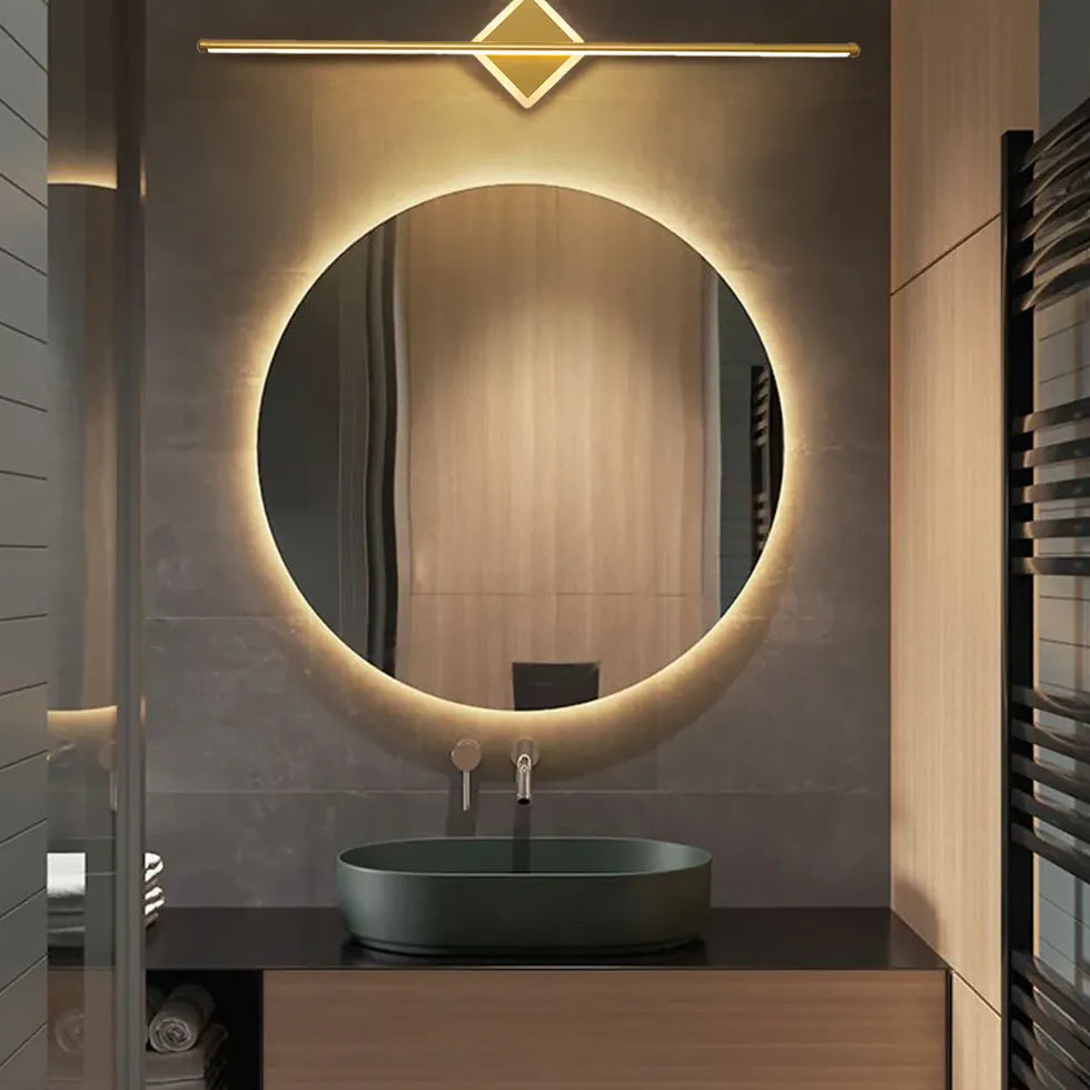 Gold Wandleuchte minimalistische moderne skandinavische Eleganz - Clowas.de